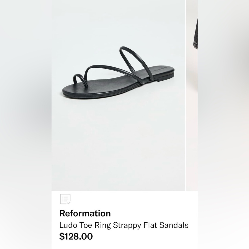 Reformation Ludo sandals